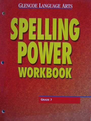(image for) Spelling Power 7 Workbook (P)
