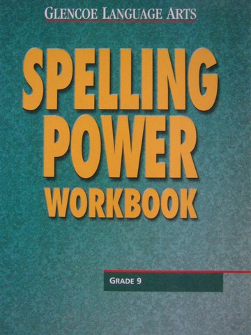 (image for) Spelling Power 9 Workbook (P)