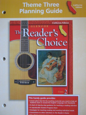 (image for) Reader's Choice Course 2 Theme 3 Planning Guide (CA)(P)