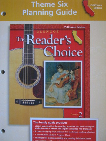 (image for) Reader's Choice Course 2 Theme 6 Planning Guide (CA)(P)