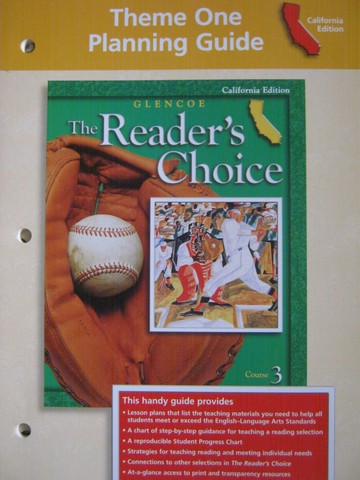 (image for) Reader's Choice Course 3 Theme 1 Planning Guide (CA)(P)