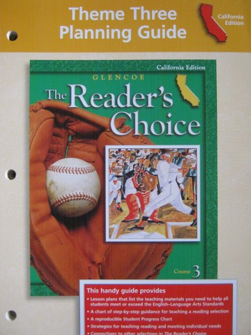 (image for) Reader's Choice Course 3 Theme 3 Planning Guide (CA)(P)