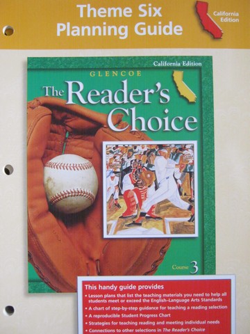 (image for) Reader's Choice Course 3 Theme 6 Planning Guide (CA)(P)