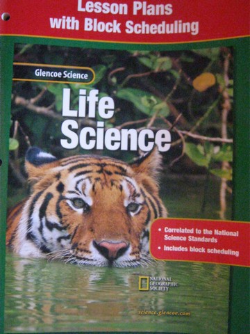 (image for) Glencoe Life Science Lesson Plans with Block Scheduling (P)