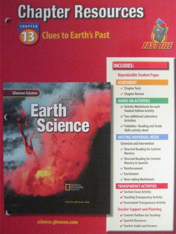 (image for) Glencoe Earth Science Chapter Resources 13 (P)