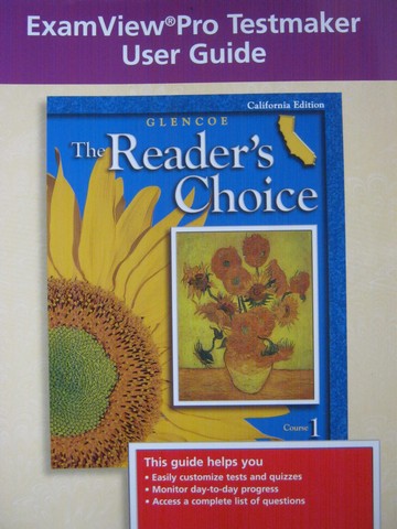 (image for) Reader's Choice Course 1 ExamView Pro Testmaker Guide (CA)(P)