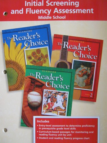 (image for) Reader's Choice Middle School Initial Screening & Fluency (P)