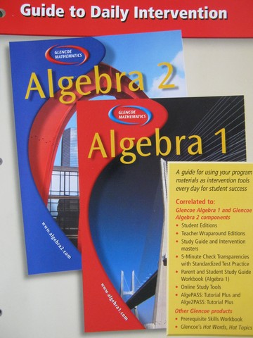 (image for) Algebra 1&2 Guide to Daily Intervention (P)