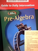 (image for) Glencoe Pre-Algebra Guide to Daily Intervention (P)