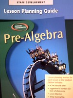 (image for) Glencoe Pre-Algebra Lesson Planning Guide (P)