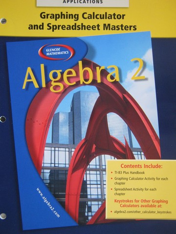 (image for) Algebra 2 Graphing Calculator & Spreadsheet Masters (P)
