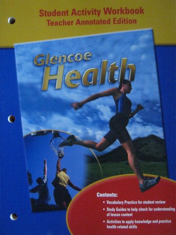 (image for) Glencoe Health Student Activity Workbook TAE (TE)(P)
