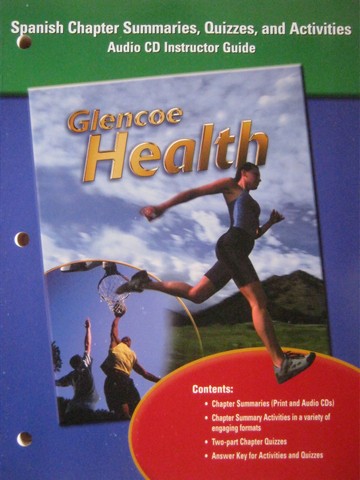 (image for) Glencoe Health Spanish Chapter Summaries Quizzes & (TE)(P)