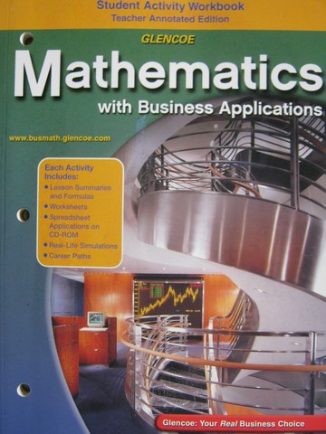 (image for) Mathematics with Business Applications 5e Workbook TAE (TE)(P)