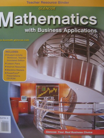 (image for) Mathematics with Business Applications 5th Edition TRB (Binder)