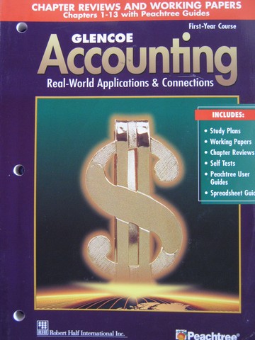Accounting 1st Year Course 5e Chapter Reviews (P)