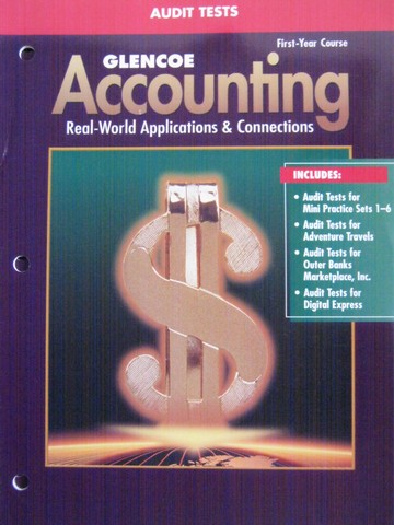 (image for) Accounting 1st-Year Course 5e Audit Tests with Answers (P)