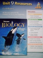 (image for) Biology the Dynamics of Life Unit 9 Resources (P)