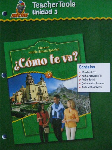 (image for) Como te va? A TeacherTools Unidad 3 (TE)(P) by Conrad Schmitt