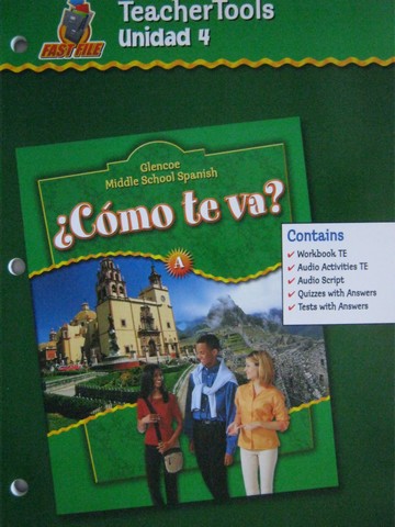 (image for) Como te va? A TeacherTools Unidad 4 (TE)(P) by Conrad Schmitt