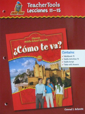(image for) Como te va? Intro TeacherTools Lecciones 11-15 (TE)(P)