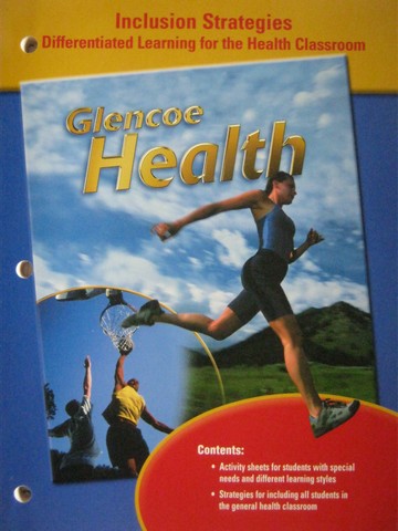 (image for) Glencoe Health Inclusion Strategies Differentiated Learning (P)