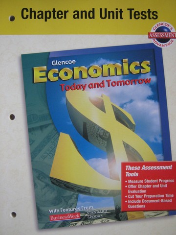 (image for) Economics Today & Tomorrow Chapter & Unit Tests (P)
