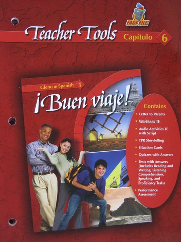 (image for) Buen viaje! 1 Teacher Tools Capitulo 6 (TE)(P) by Schmitt,