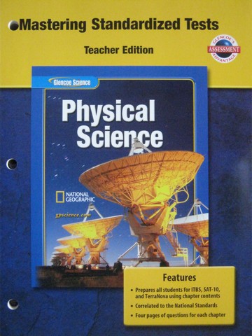 (image for) Glencoe Physical Science Mastering Standardized Tests TE (TE)(P)