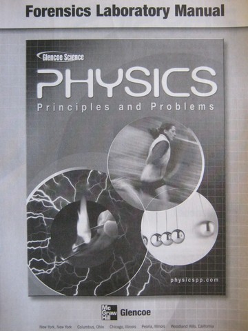 (image for) Physics Principles & Problems Forensics Laboratory Manual (P)