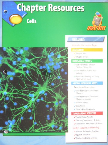 (image for) Glencoe Science Chapter Resources Cells (P)