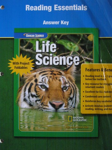 (image for) Glencoe Life Science Reading Essentials Answer Key (P)