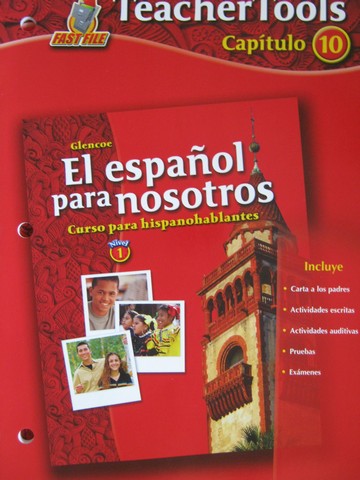 (image for) El espanol para nosotros 1 TeacherTools Capitulo 10 (TE)(P)