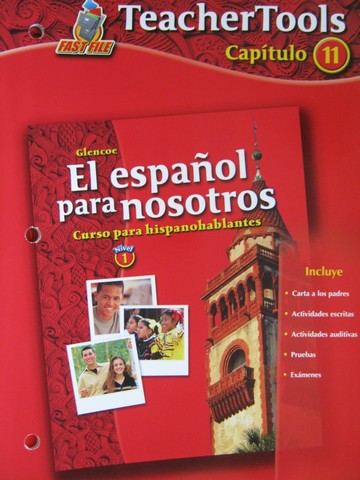 (image for) El espanol para nosotros 1 TeacherTools Capitulo 11 (TE)(P)