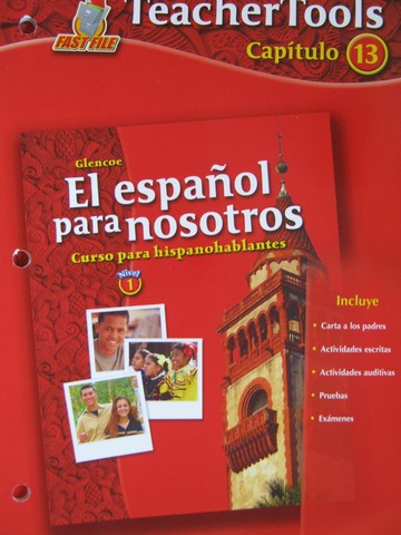 (image for) El espanol para nosotros 1 TeacherTools Capitulo 13 (TE)(P)