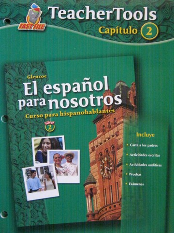 (image for) El espanol para nosotros 2 TeacherTools Capitulo 2 (TE)(P)