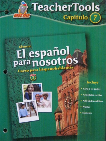 (image for) El espanol para nosotros 2 TeacherTools Capitulo 7 (TE)(P)