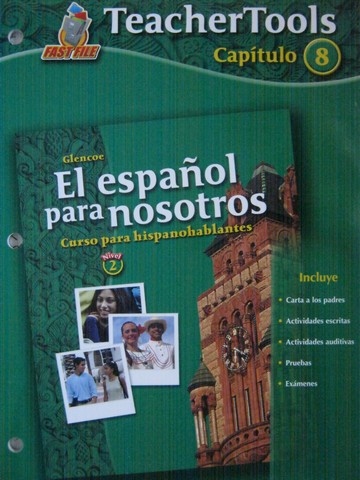 (image for) El espanol para nosotros 2 TeacherTools Capitulo 8 (TE)(P)