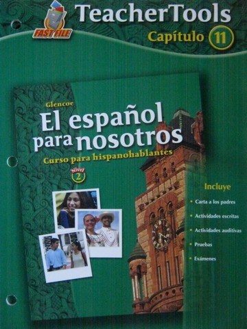 (image for) El espanol para nosotros 2 TeacherTools Capitulo 11 (TE)(P)