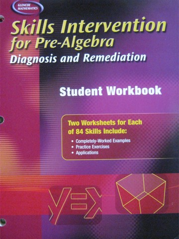 (image for) Skills Intervention for Pre-Algebra Student Workbook (P)
