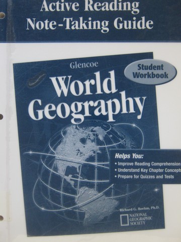 (image for) World Geography Active Reading Note-Taking Guide (P) by Fisher