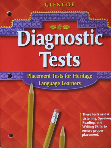 (image for) Diagnostic Tests Placement Tests for Heritage Language (P)