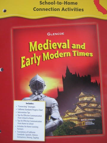 (image for) Medieval & Early Modern Times School-to-Home Connection (CA)(P) - Click Image to Close