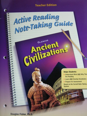(image for) Ancient Civilizations Active Reading Note-Taking TE (TE)(P)