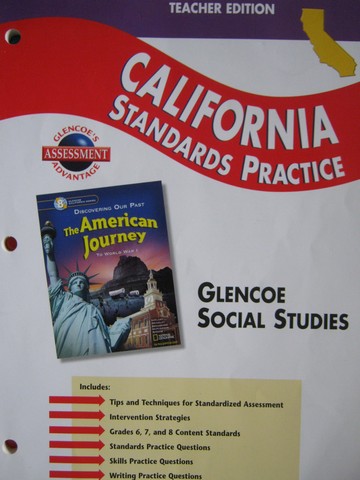 (image for) American Journey California Standards Practice TE (CA)(TE)(P) - Click Image to Close