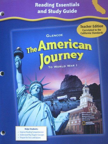 (image for) American Journey Reading Essentials & Study Guide TE (CA)(TE)(P)