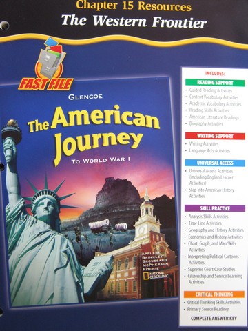 (image for) American Journey To World War 1 Chapter 15 Resources (P)