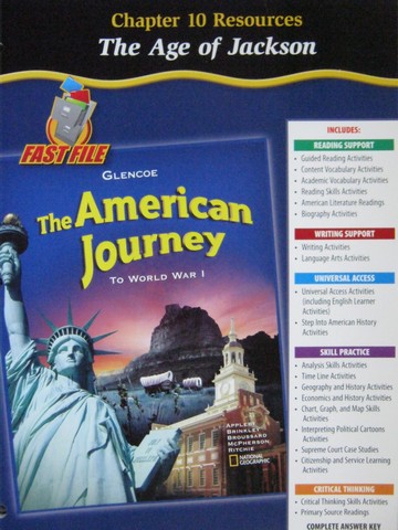 (image for) American Journey To World War 1 Chapter 10 Resources (P)