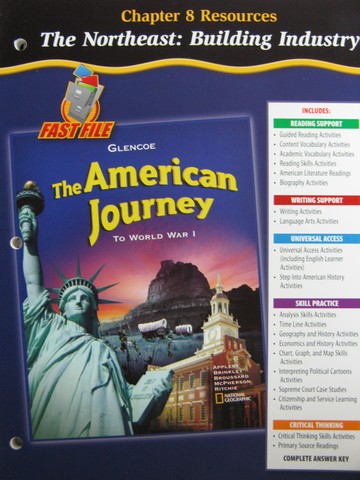 (image for) American Journey To World War 1 Chapter 8 Resources (P)