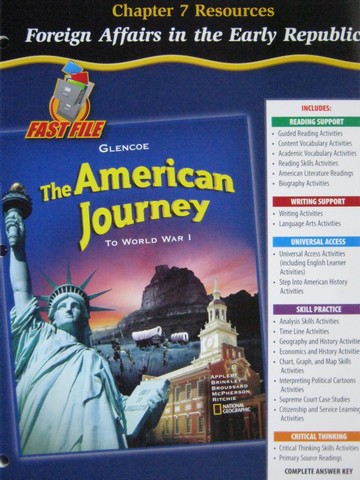 (image for) American Journey To World War 1 Chapter 7 Resources (P)